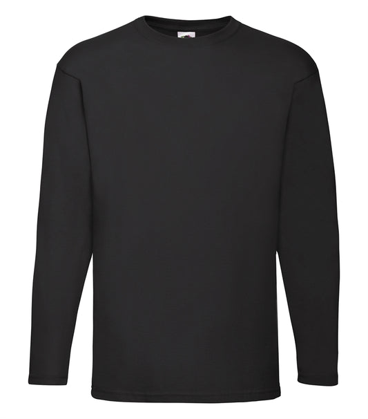 Langærmet T-Shirt - Sort