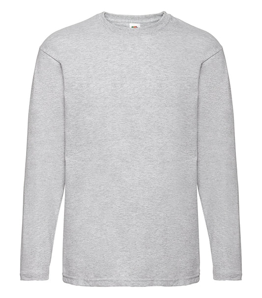 Langærmet T-Shirt - Grå