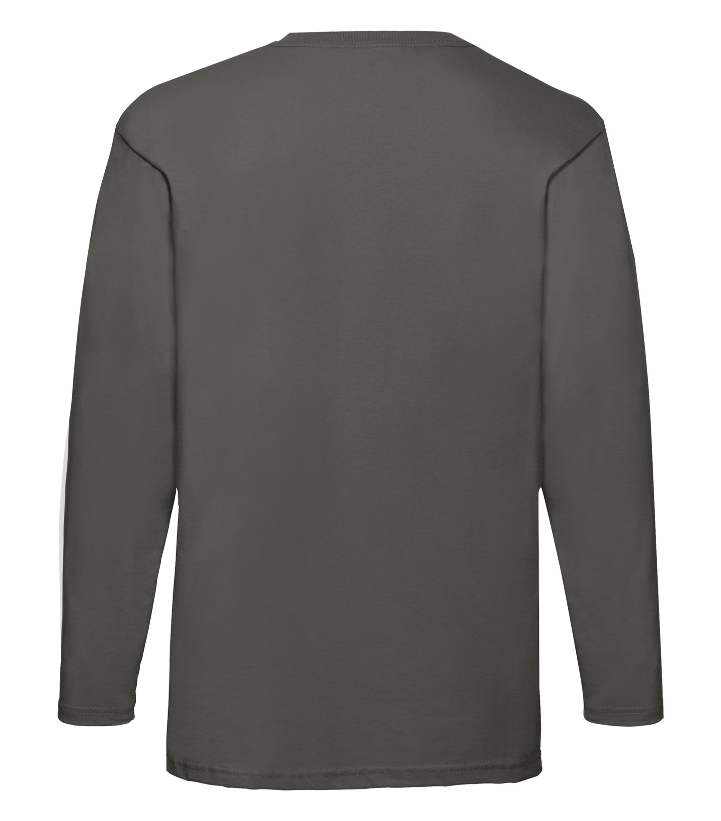 Langærmet T-Shirt - Mørkegrå
