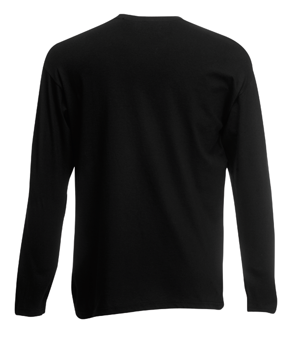Langærmet T-Shirt - Sort