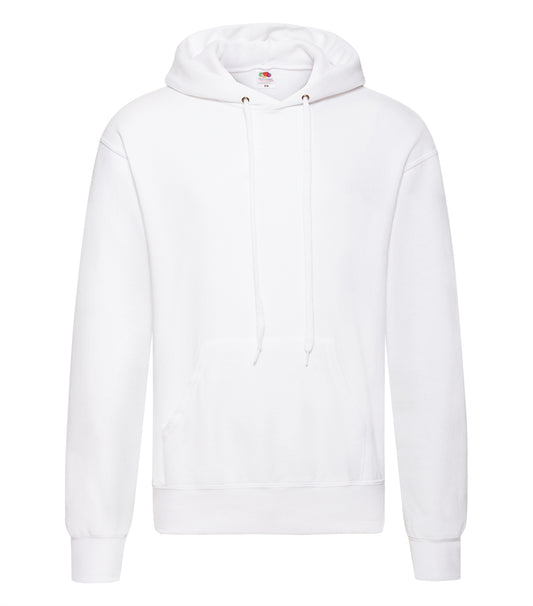 Hoodie Klassisk Sweat - Hvid
