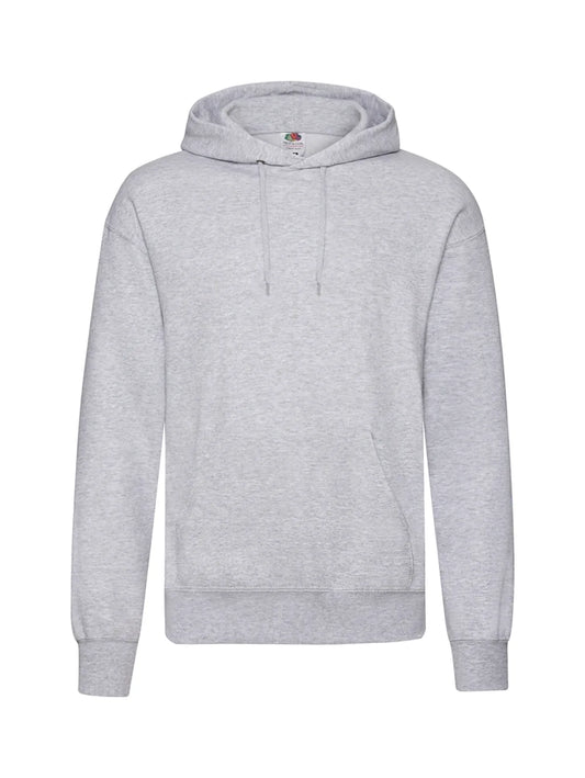 Hoodie Klassisk Sweat - Lys Grå