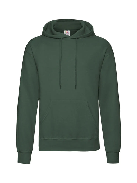 Hoodie Klassisk Sweat - Flaskegrøn