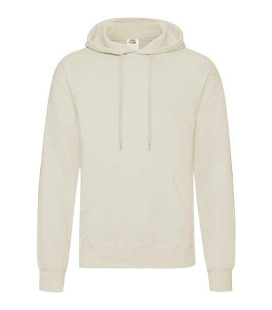 Hoodie Klassisk Sweat - Natural