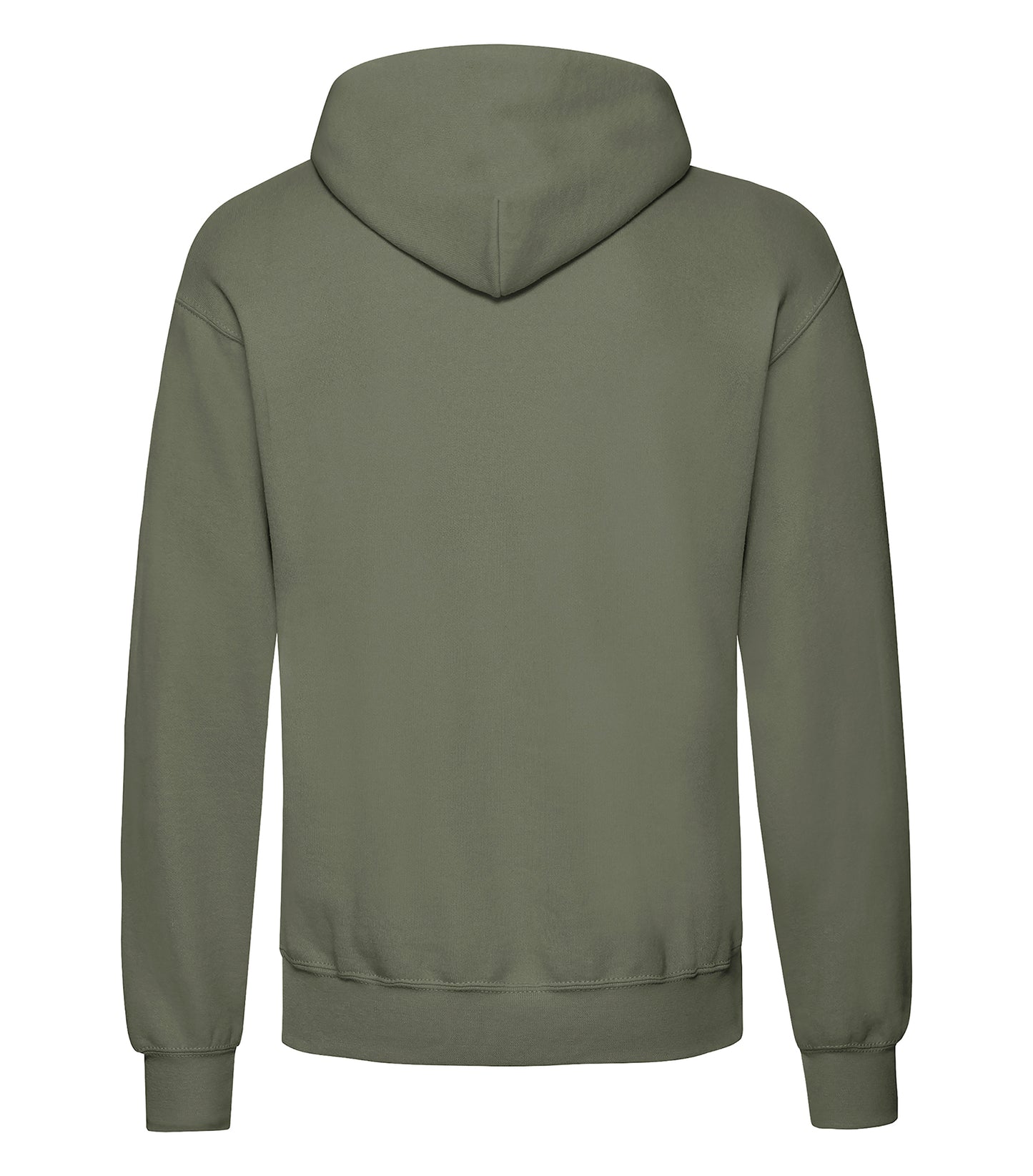 Hoodie Klassisk Sweat - Olivengrøn