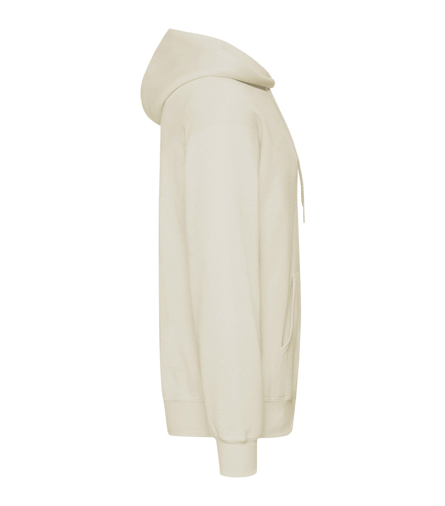 Hoodie Klassisk Sweat - Natural