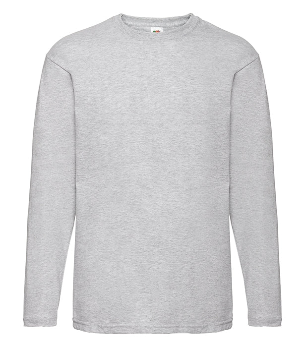 Langærmet T-Shirt - Grå