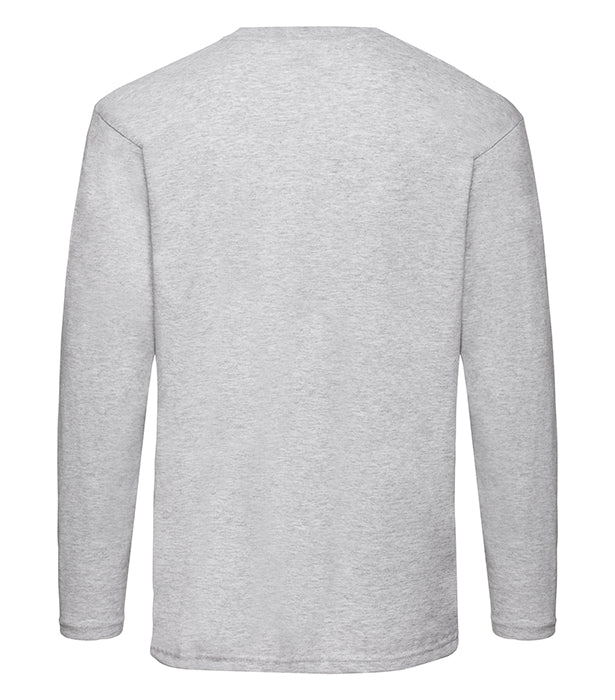 Langærmet T-Shirt - Grå
