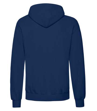Hoodie Klassisk Sweat - Navy Blå