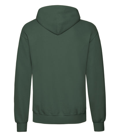 Hoodie Klassisk Sweat - Flaskegrøn