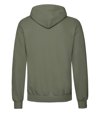 Hoodie Klassisk Sweat - Olivengrøn