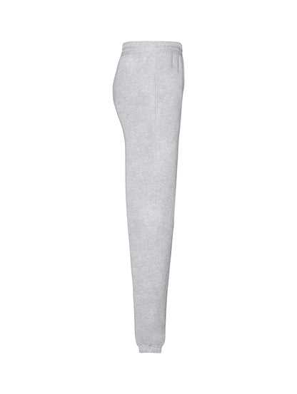Sweatbukser m. Elastik - Heather Grey